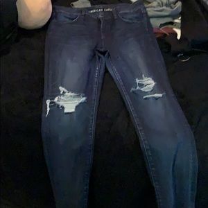 american eagle next level stretch hi-rise jeggings